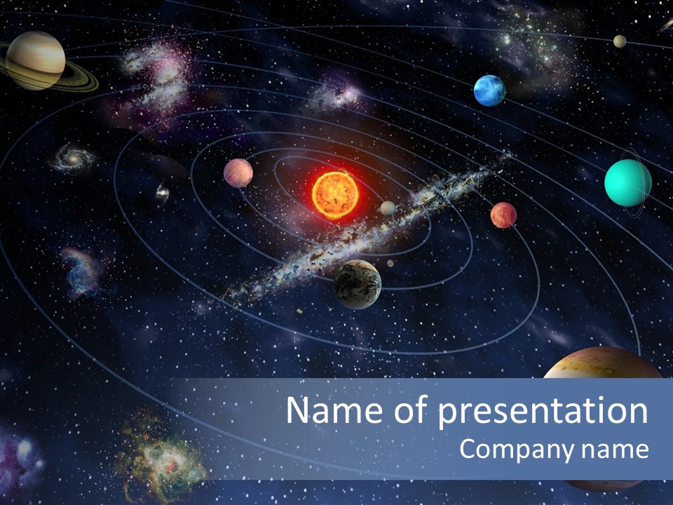 Universe Future Astronomy PowerPoint Template