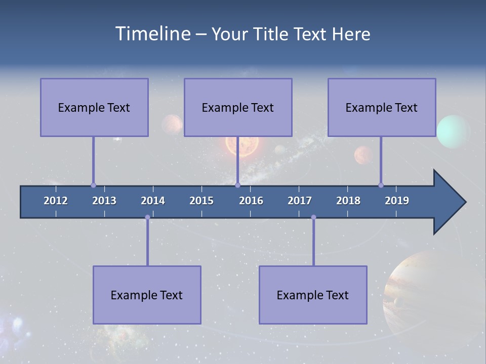 Universe Future Astronomy PowerPoint Template