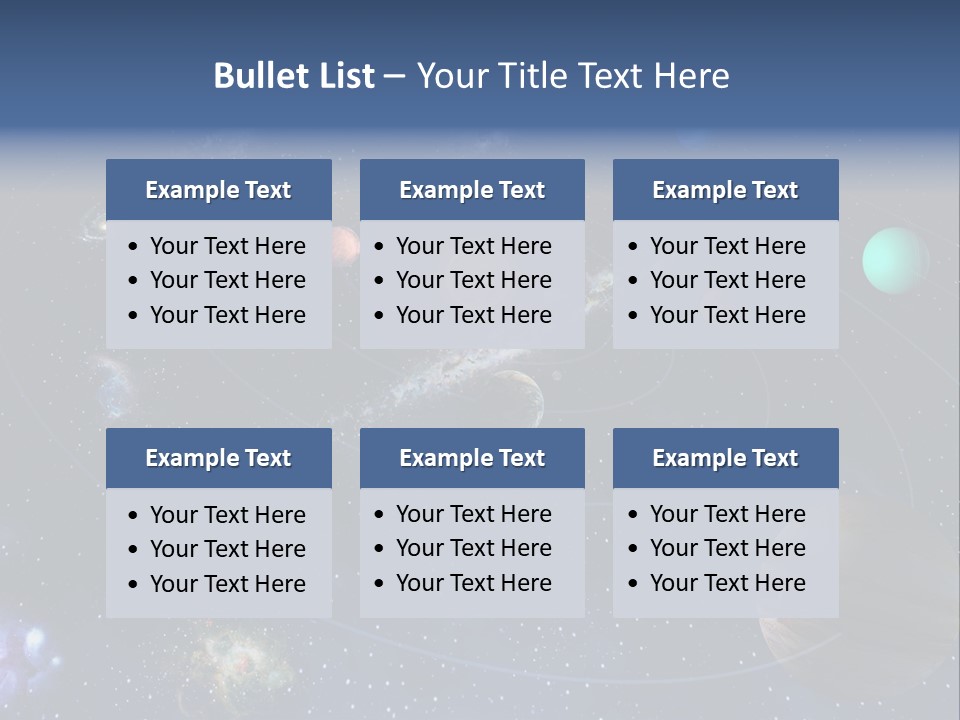 Universe Future Astronomy PowerPoint Template