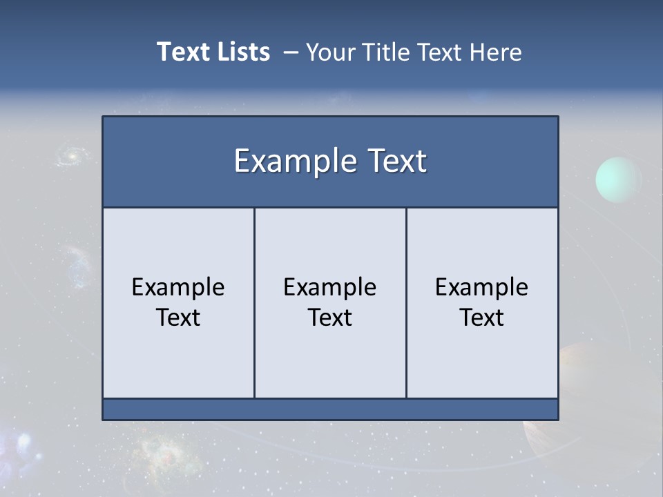 Universe Future Astronomy PowerPoint Template