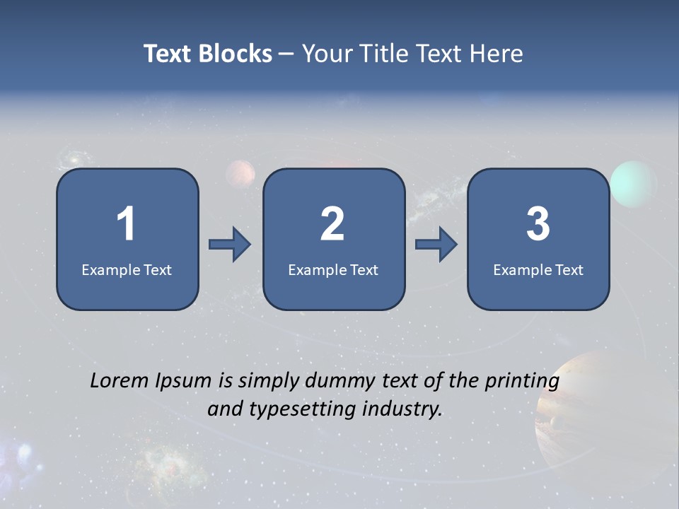 Universe Future Astronomy PowerPoint Template