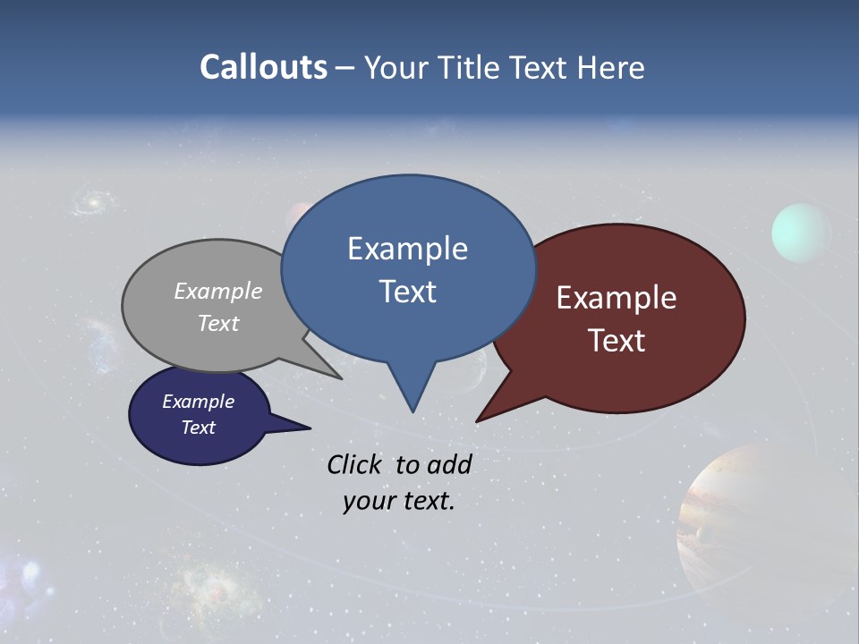 Universe Future Astronomy PowerPoint Template