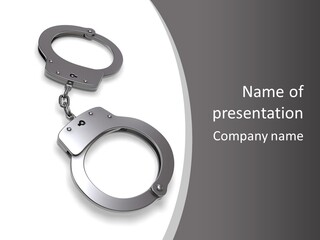 Guilty Cop Rendered PowerPoint Template