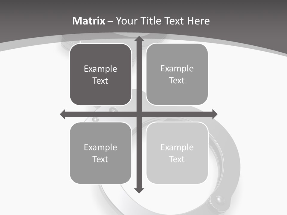 Guilty Cop Rendered PowerPoint Template