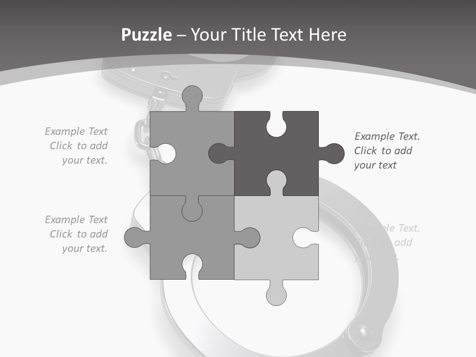 Guilty Cop Rendered PowerPoint Template