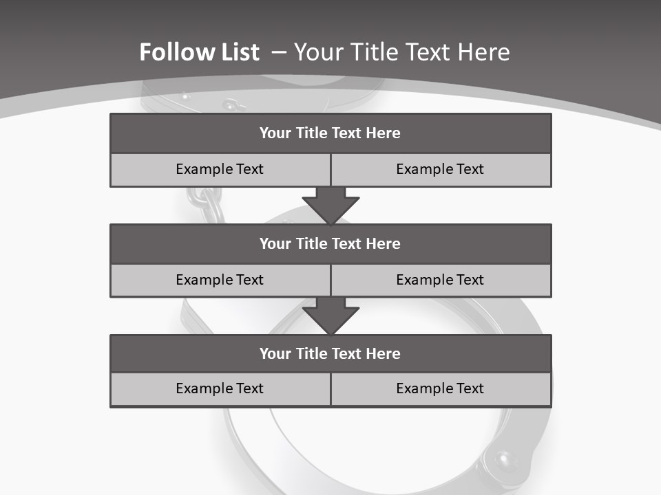 Guilty Cop Rendered PowerPoint Template