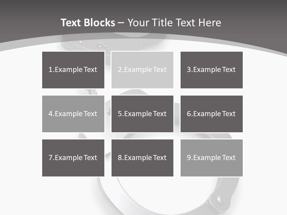 Guilty Cop Rendered PowerPoint Template