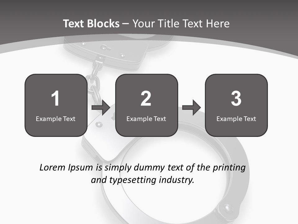 Guilty Cop Rendered PowerPoint Template