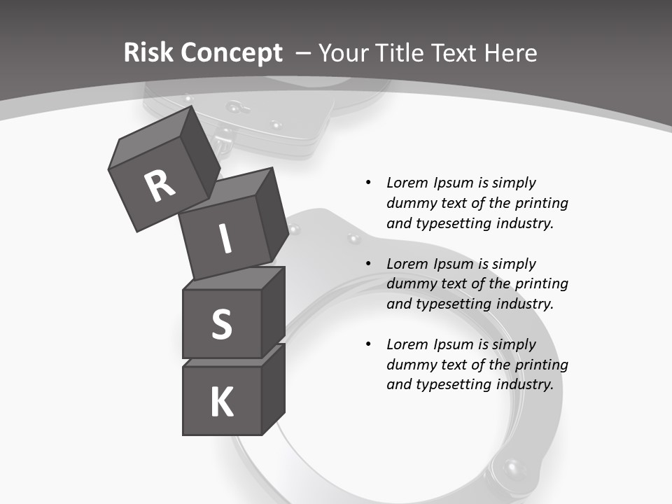 Guilty Cop Rendered PowerPoint Template