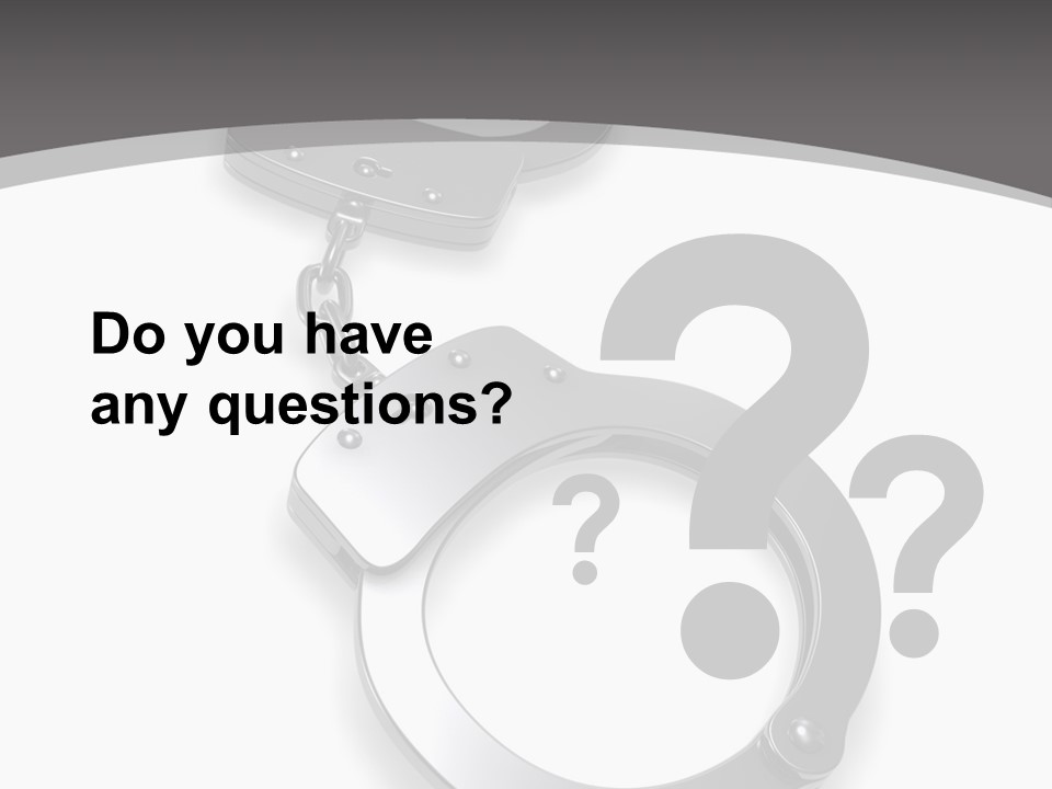 Guilty Cop Rendered PowerPoint Template