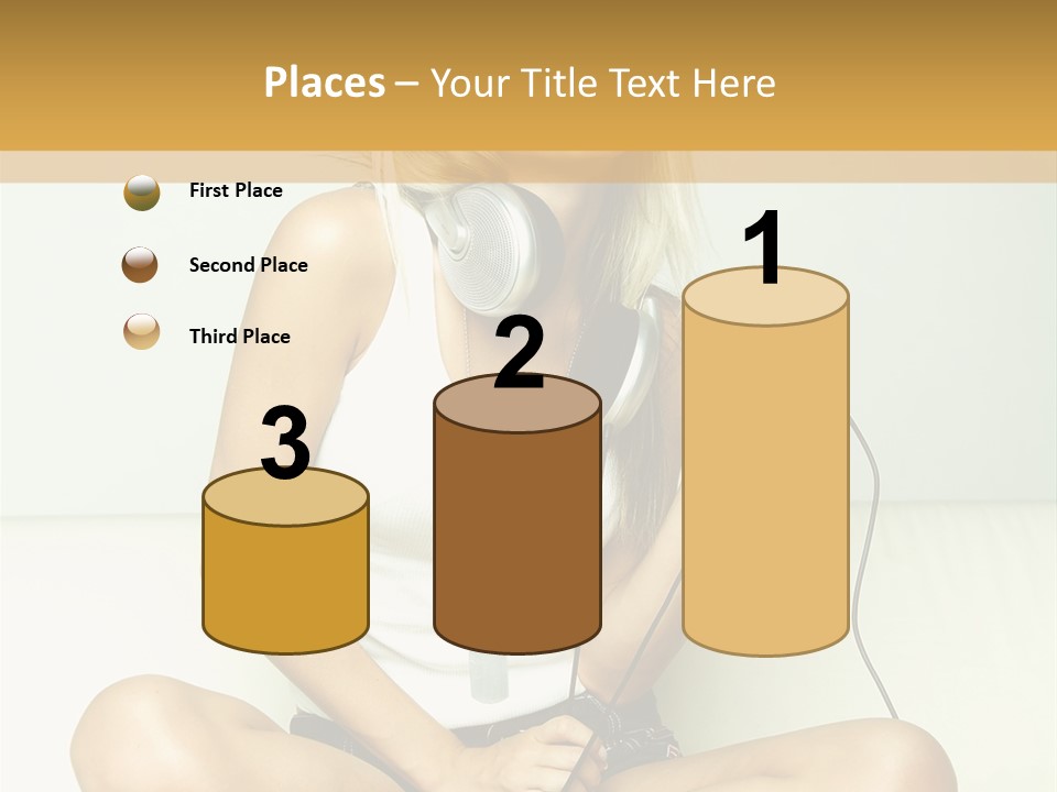 Copyspace Hear Studio PowerPoint Template