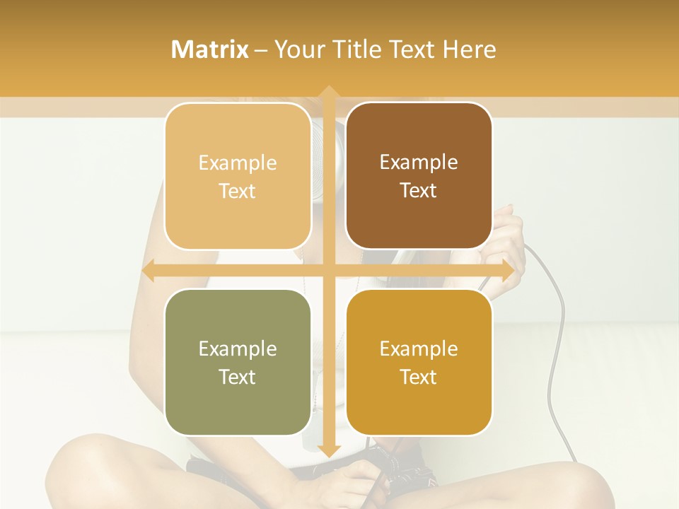 Copyspace Hear Studio PowerPoint Template