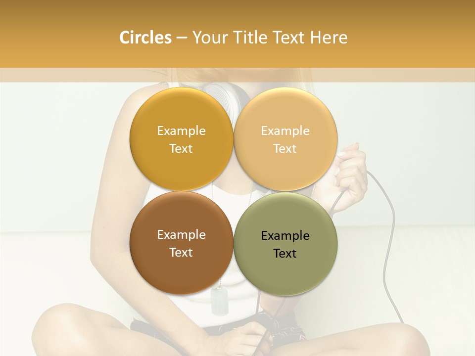 Copyspace Hear Studio PowerPoint Template