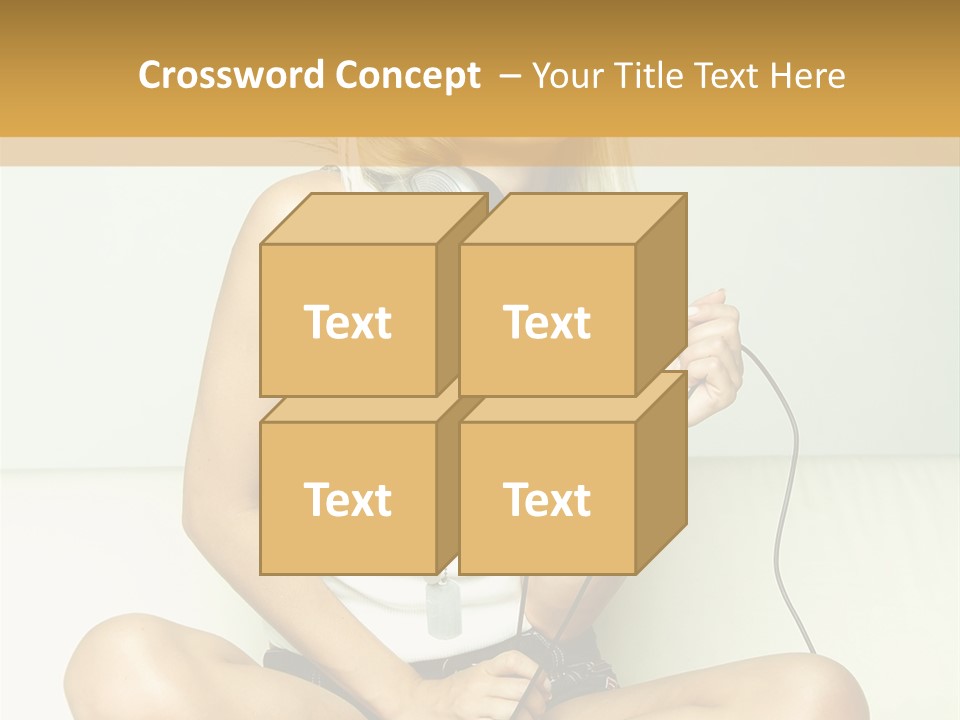 Copyspace Hear Studio PowerPoint Template