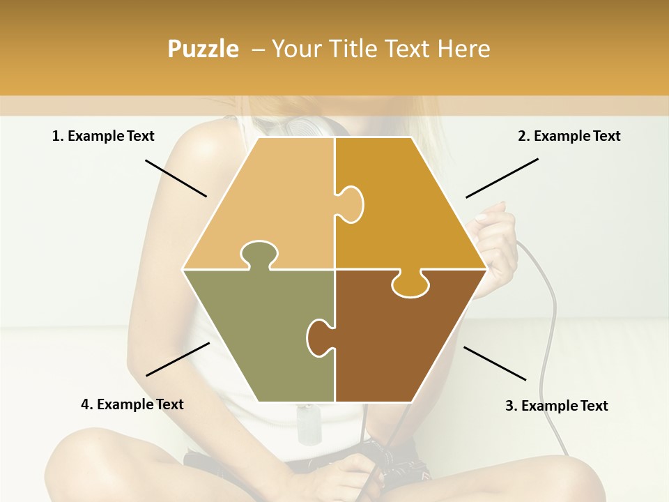 Copyspace Hear Studio PowerPoint Template