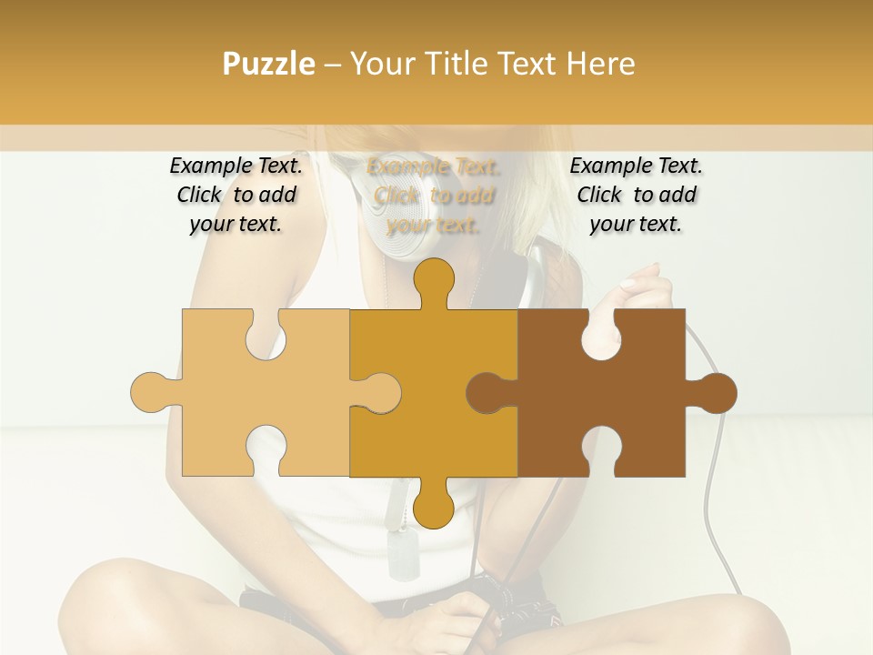 Copyspace Hear Studio PowerPoint Template