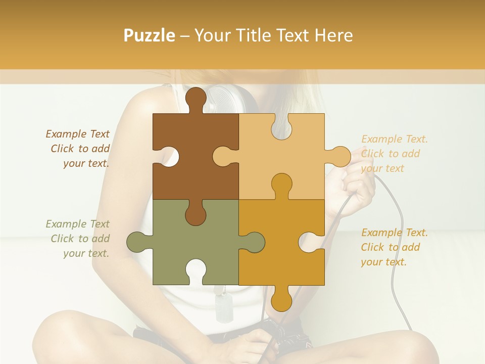 Copyspace Hear Studio PowerPoint Template
