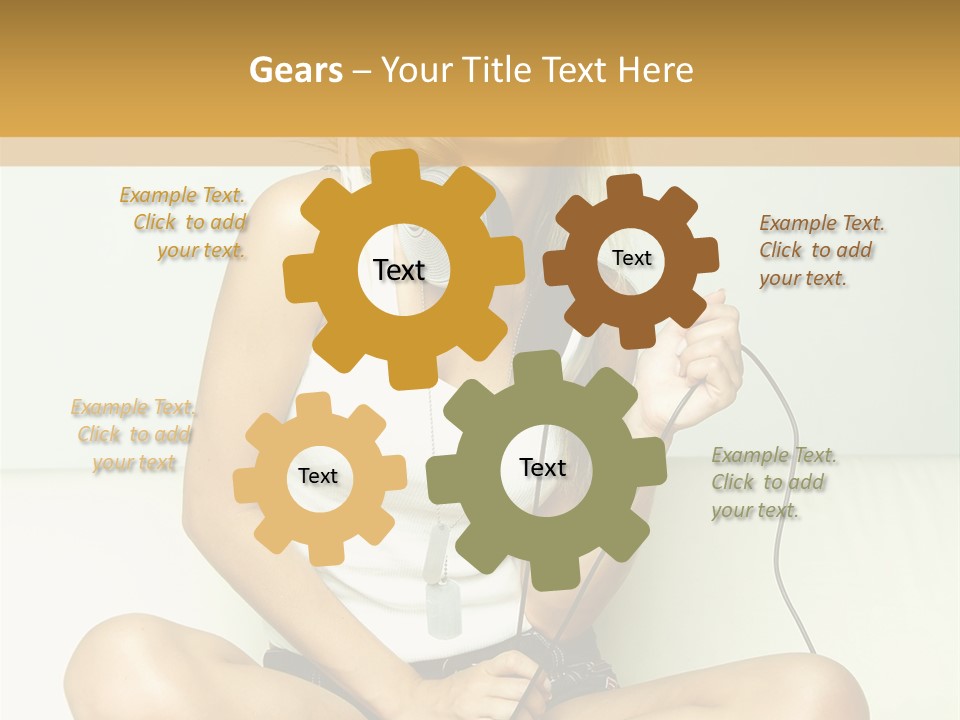 Copyspace Hear Studio PowerPoint Template