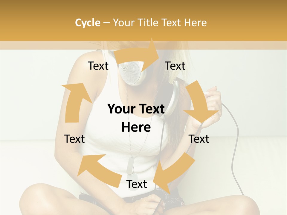 Copyspace Hear Studio PowerPoint Template