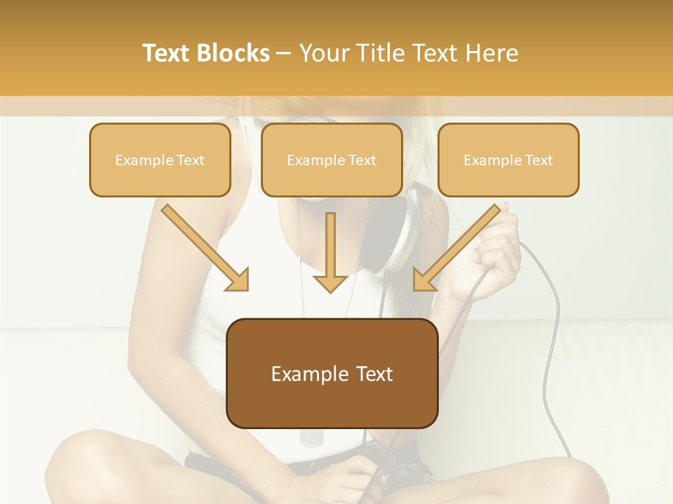 Copyspace Hear Studio PowerPoint Template