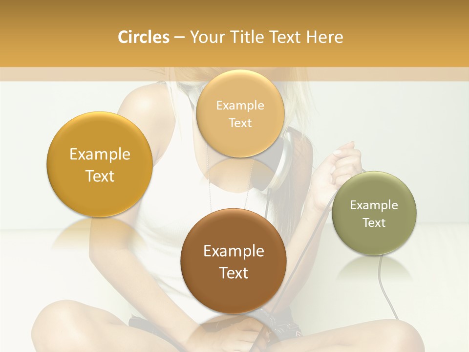 Copyspace Hear Studio PowerPoint Template