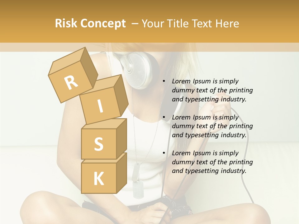 Copyspace Hear Studio PowerPoint Template