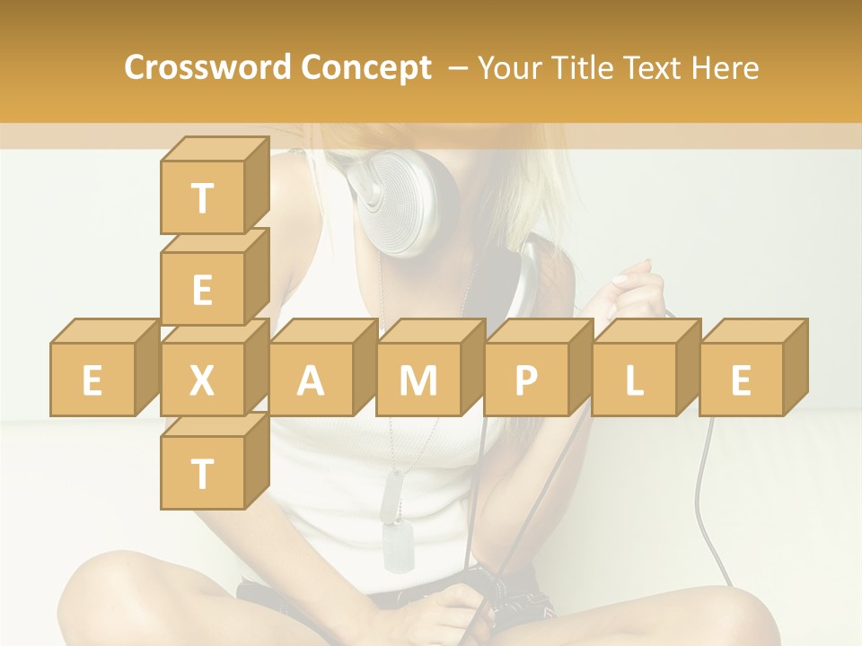 Copyspace Hear Studio PowerPoint Template