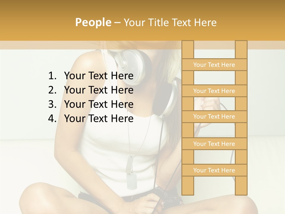Copyspace Hear Studio PowerPoint Template
