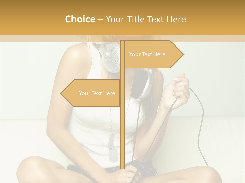 Copyspace Hear Studio PowerPoint Template
