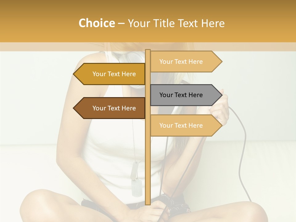 Copyspace Hear Studio PowerPoint Template