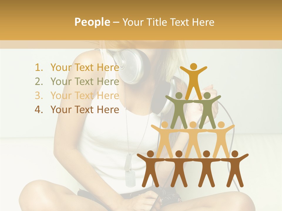 Copyspace Hear Studio PowerPoint Template