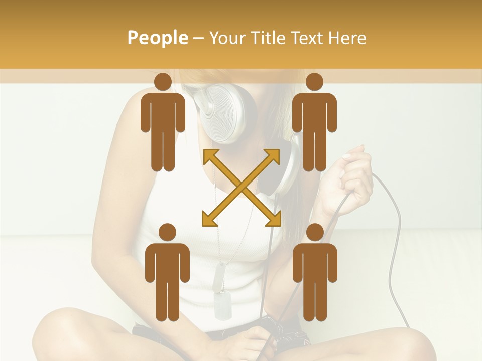 Copyspace Hear Studio PowerPoint Template