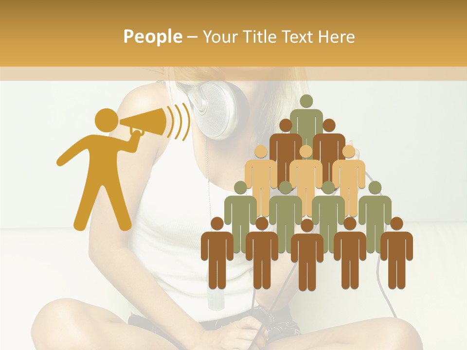 Copyspace Hear Studio PowerPoint Template