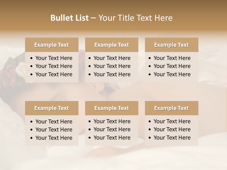 Small Flowers Toddler PowerPoint Template