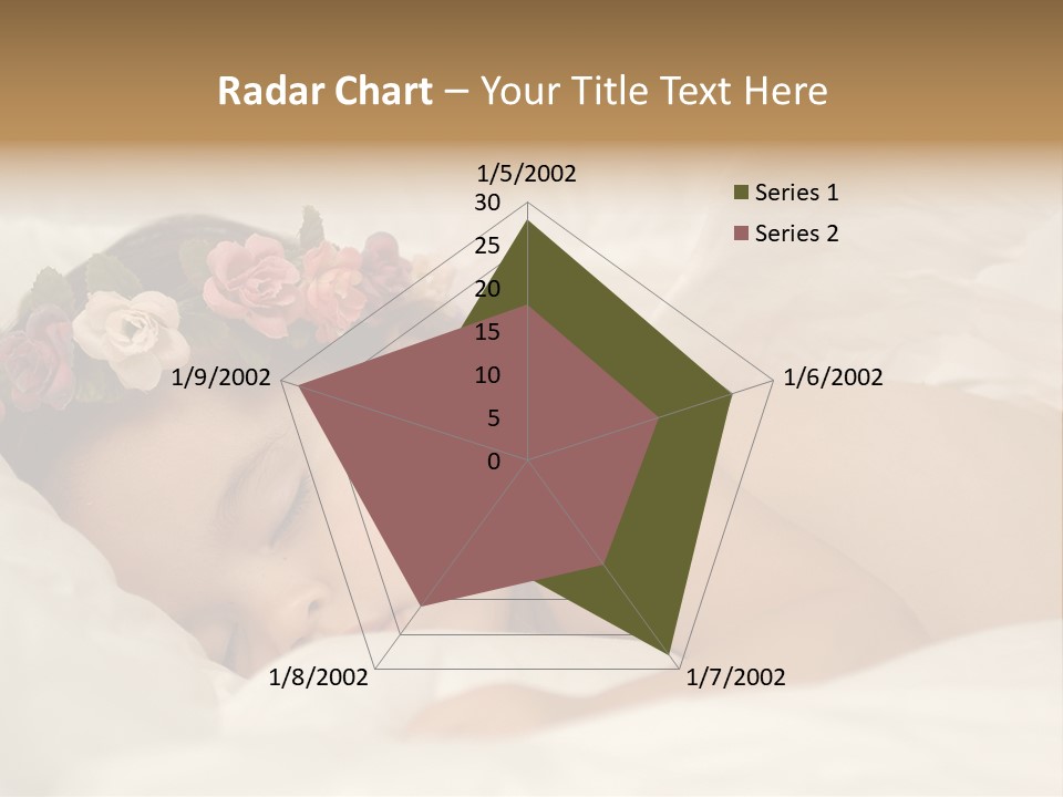 Small Flowers Toddler PowerPoint Template