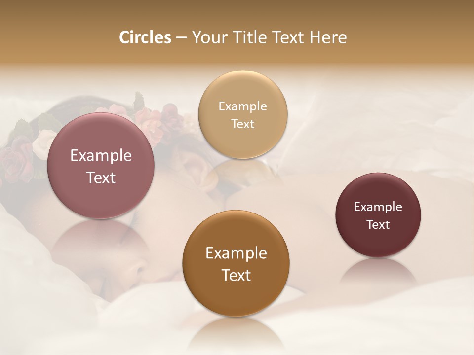 Small Flowers Toddler PowerPoint Template