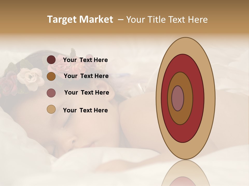 Small Flowers Toddler PowerPoint Template