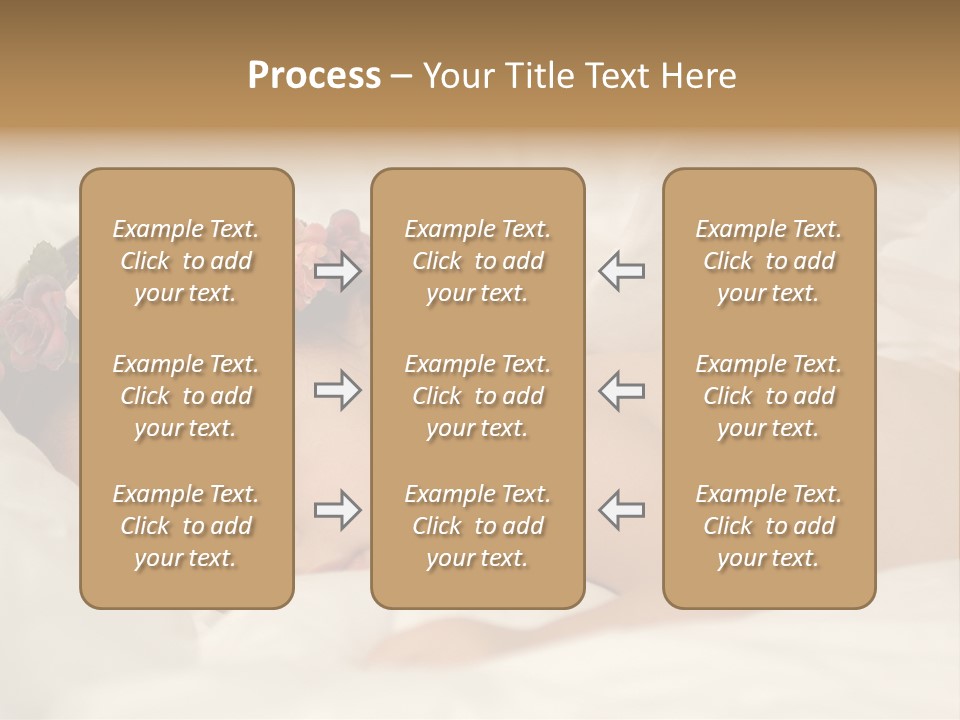 Small Flowers Toddler PowerPoint Template