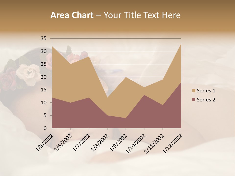 Small Flowers Toddler PowerPoint Template