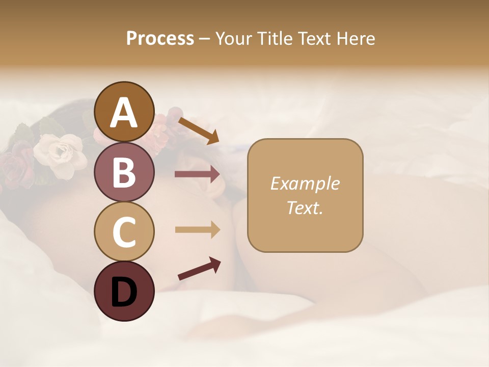 Small Flowers Toddler PowerPoint Template