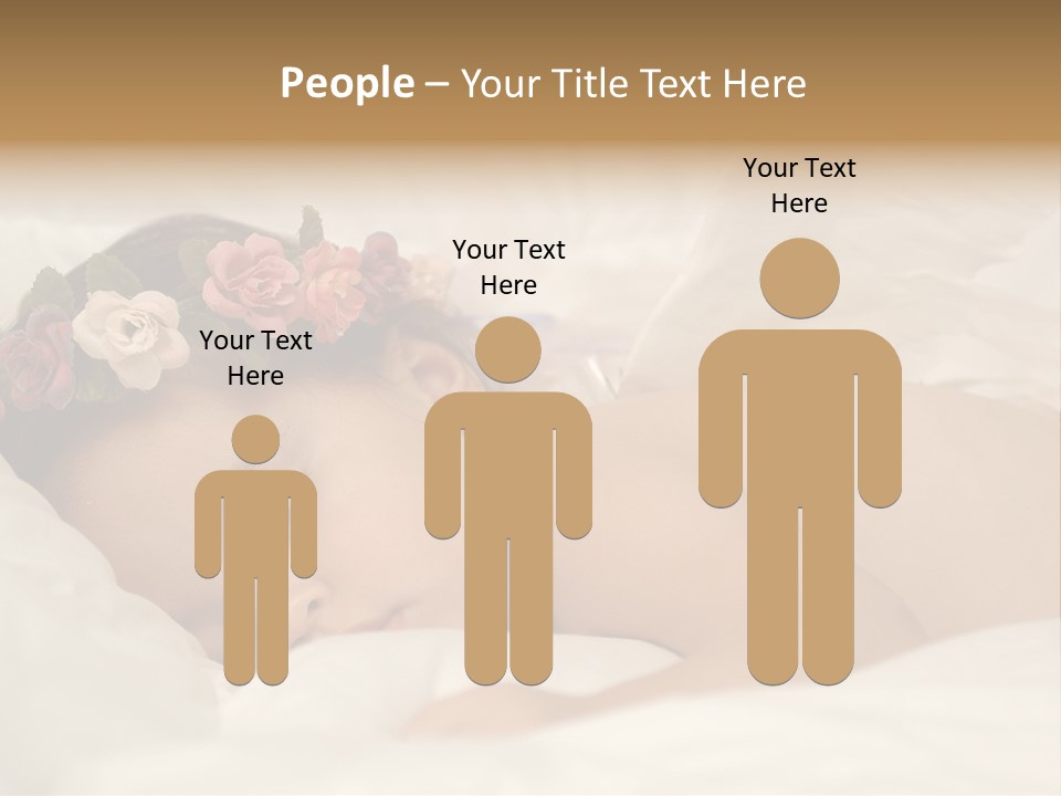 Small Flowers Toddler PowerPoint Template