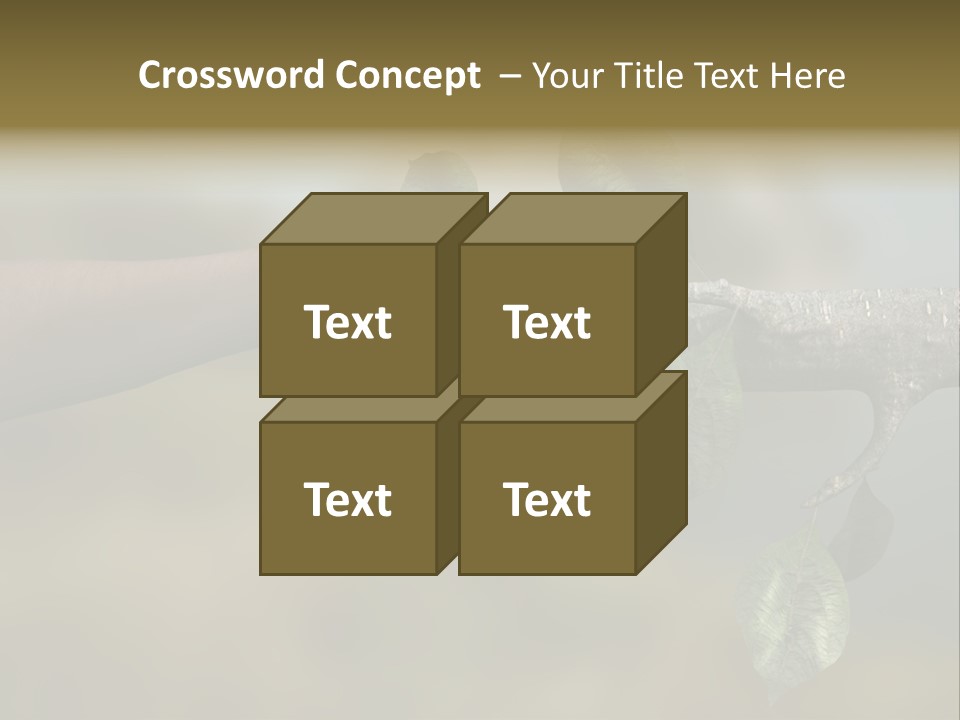 Concept Care Environmentalism PowerPoint Template