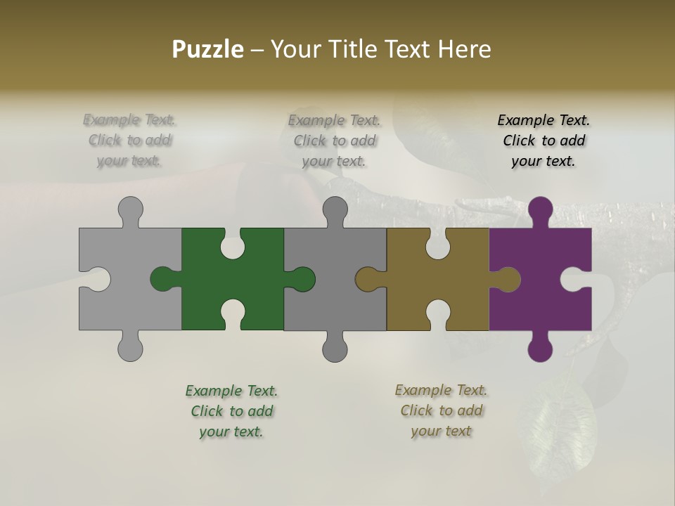 Concept Care Environmentalism PowerPoint Template