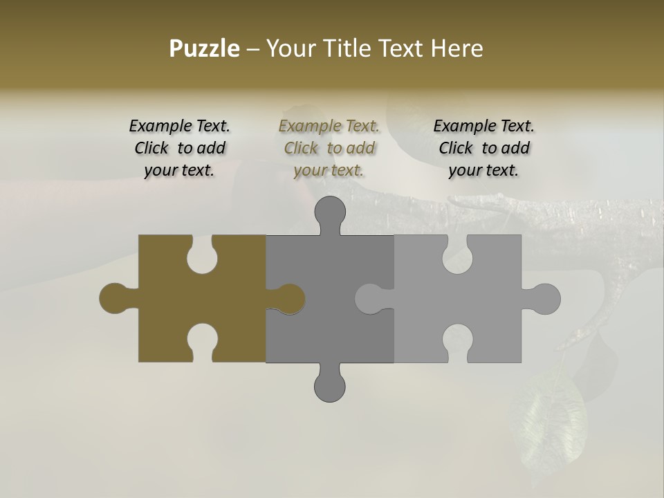 Concept Care Environmentalism PowerPoint Template