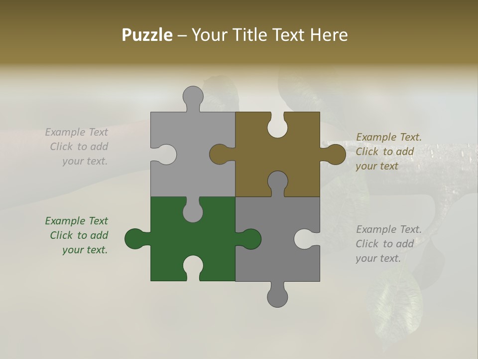 Concept Care Environmentalism PowerPoint Template