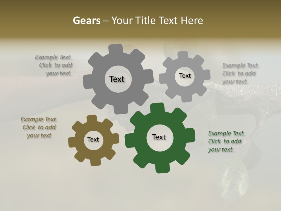 Concept Care Environmentalism PowerPoint Template