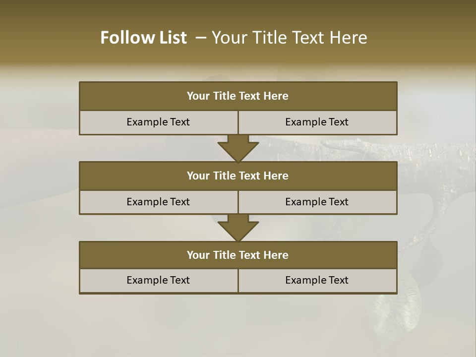 Concept Care Environmentalism PowerPoint Template