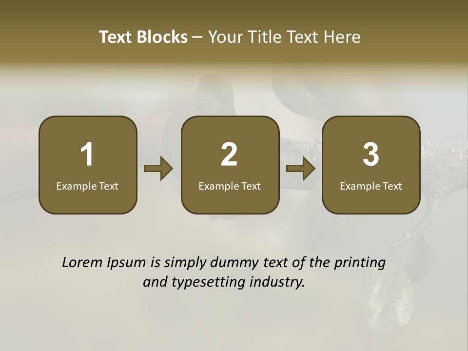 Concept Care Environmentalism PowerPoint Template