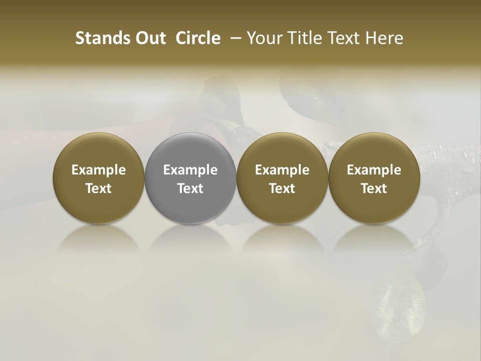 Concept Care Environmentalism PowerPoint Template