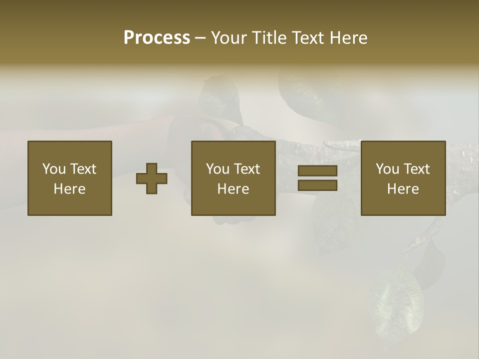 Concept Care Environmentalism PowerPoint Template